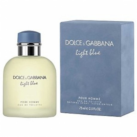 Dolce&Gabbana Light Blue Pour Homme, tualetinis vanduo vyrams, 75ml