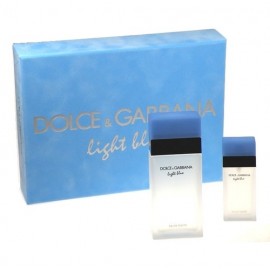 Dolce&Gabbana Light Blue, rinkinys tualetinis vanduo moterims, (EDT 100ml + 25ml EDT)