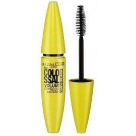 Maybelline The Colossal Volum Express, blakstienų tušas moterims, 10,7ml, (100% Black)