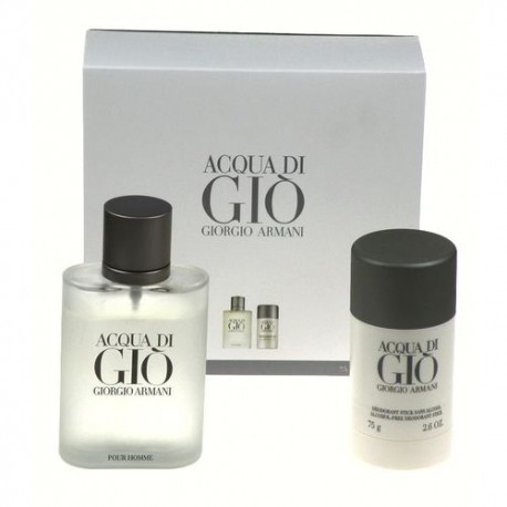 Giorgio Armani Acqua di Gio Pour Homme, rinkinys tualetinis vanduo vyrams, (EDT 100ml + 75ml