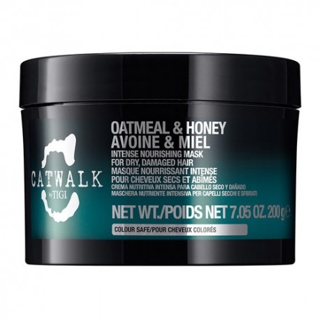 Tigi Catwalk Oatmeal & Honey, plaukų kaukė moterims, 200g