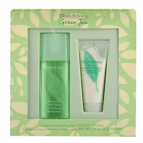 Elizabeth Arden Green Tea, rinkinys kvapusis vanduo moterims, (EDP 100ml + 100m kūno kremas Honey