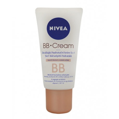 Nivea BB Cream, 5in1 Beautifying Moisturizer, BB kremas moterims, 50ml, (Medium To Dark)