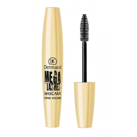 Dermacol Mega Lashes, blakstienų tušas moterims, 13ml, (black)