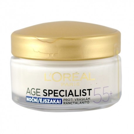 L´Oréal Paris Age Specialist, 55+, naktinis kremas moterims, 50ml