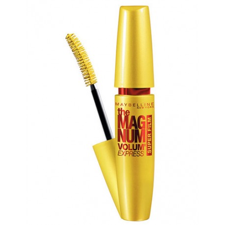 Maybelline The Magnum Volum Express, Super Film, blakstienų tušas moterims, 9,2ml, (Black)