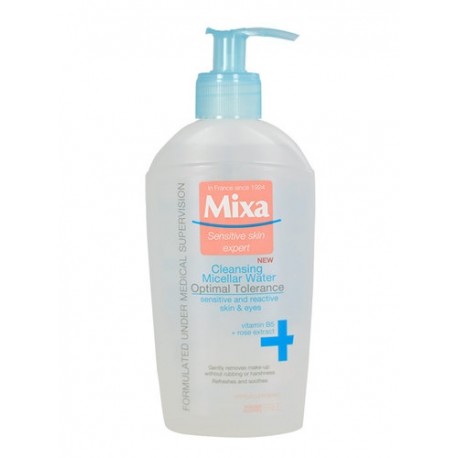 Mixa Optimal Tolerance, Cleansing, micelinis vanduo moterims, 200ml