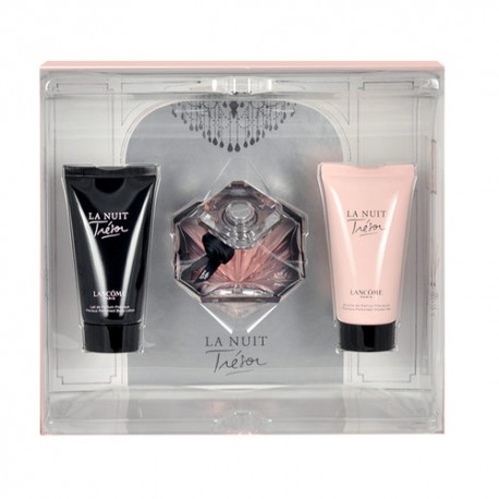 Lancôme La Nuit Trésor, rinkinys kvapusis vanduo moterims, (EDP 50ml + 50ml kūno losjonas + 50ml