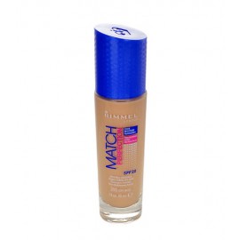 Rimmel London Match Perfection, SPF20, makiažo pagrindas moterims, 30ml, (100 Ivory)