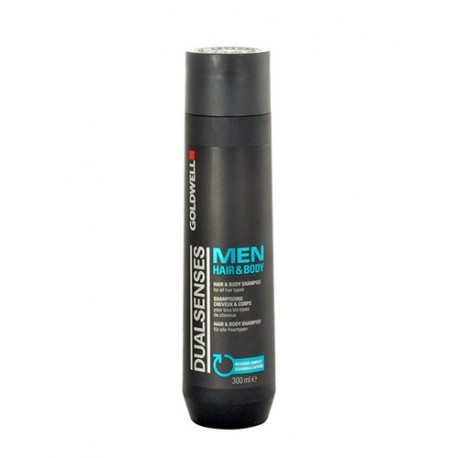 Goldwell Dualsenses For Men, Hair & Body, šampūnas vyrams, 300ml