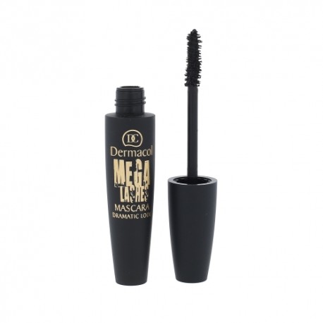 Dermacol Mega Lashes, Dramatic Look, blakstienų tušas moterims, 13ml, (Black)