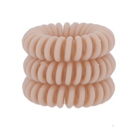 Invisibobble The Traceless Hair Ring, plaukų Ring moterims, 3pc, (To Be Or Nude To Be)