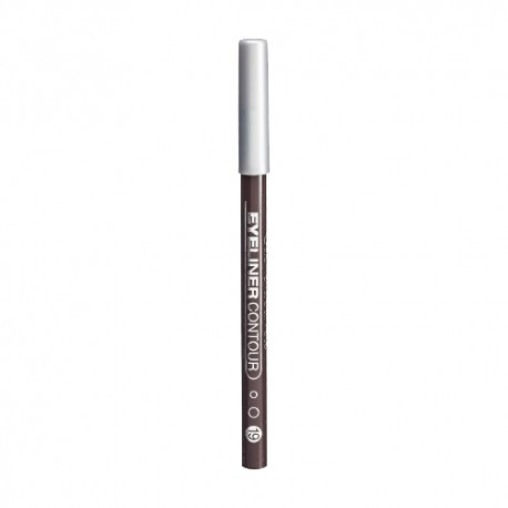 Gabriella Salvete Eyeliner Contour, akių kontūrų pieštukas moterims, 0,28g, (19 Dark Brown)