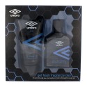 UMBRO Ice, rinkinys tualetinis vanduo vyrams, (EDT 75 ml + dušo želė 150 ml)