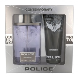 Police Original, rinkinys tualetinis vanduo vyrams, (EDT 100 ml + dušo želė 100 ml)