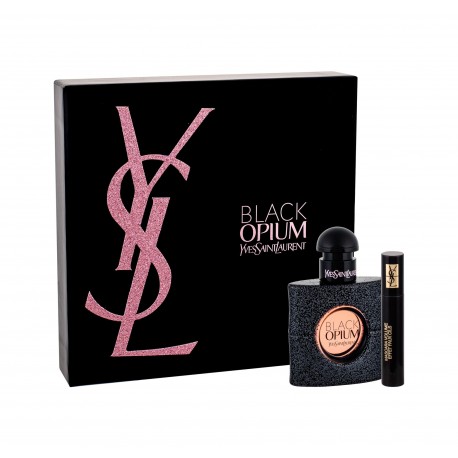 Yves Saint Laurent Black Opium, rinkinys kvapusis vanduo moterims, (EDP 30 ml + blakstienų tušas