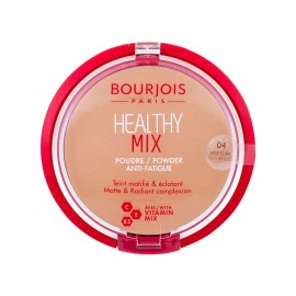 BOURJOIS Paris Healthy Mix, Anti-Fatigue, kompaktinė pudra moterims, 11g, (04 Light Bronze)