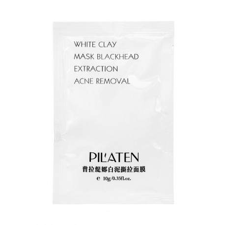 Pilaten White Clay, veido kaukė moterims, 10g