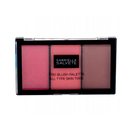 Gabriella Salvete Trio Blush Palette, skaistalai moterims, 15g