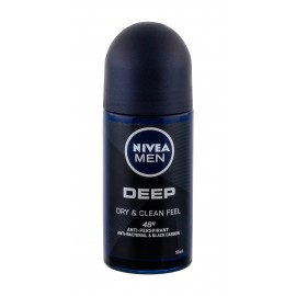 Nivea Men Deep, 48H, antiperspirantas vyrams, 50ml