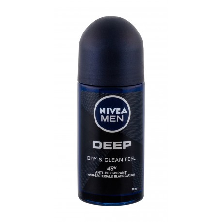 Nivea Men Deep, 48H, antiperspirantas vyrams, 50ml