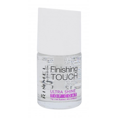 Rimmel London Finishing Touch, Ultra Shine Top Coat, nagų lakas moterims, 12ml