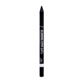 Rimmel London Scandal Eyes, Kajal, akių kontūrų pieštukas moterims, 1,3g, (001 Black)