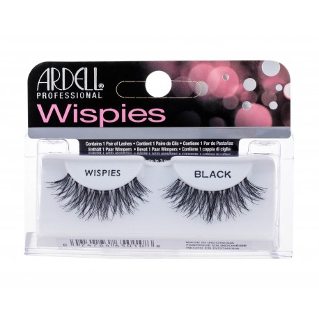 Ardell Wispies, Wispies, dirbtinės blakstienos moterims, 1pc, (Black)