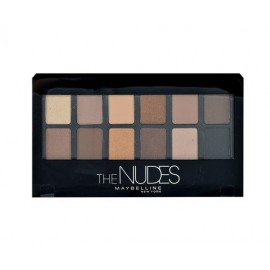 Maybelline The Nudes Eyeshadow Palette, akių šešėliai moterims, 9,6g