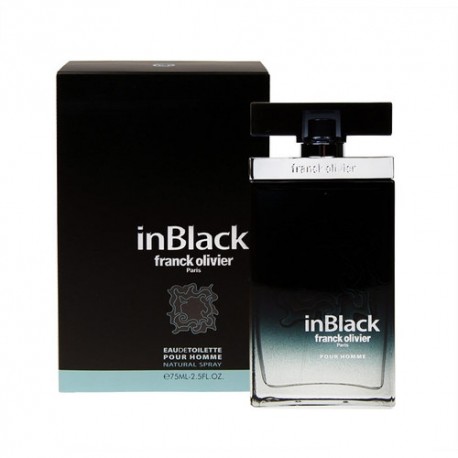 Franck Olivier In Black, tualetinis vanduo vyrams, 75ml