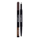 Maybelline Brow Satin, antakių kontūrų pieštukas moterims, 0,71g, (Dark Brown)