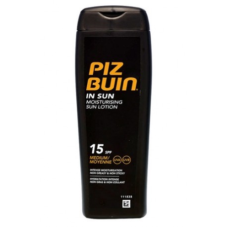 PIZ BUIN In Sun, Sun kūno losjonas moterims ir vyrams, 200ml