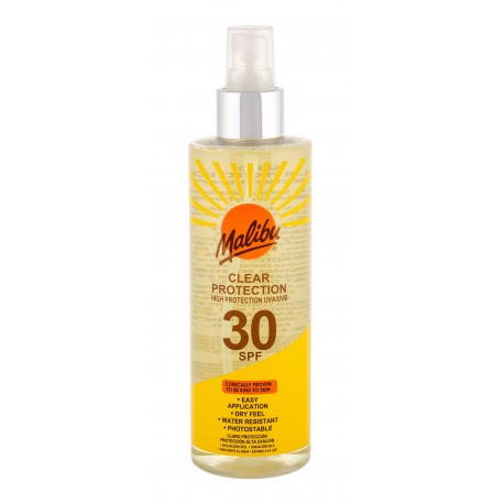 Malibu Clear Protection, Sun kūno losjonas moterims ir vyrams, 250ml