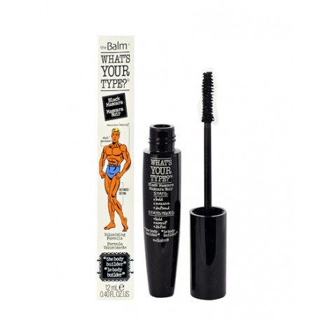 TheBalm What´s Your Type? The Body Builder, blakstienų tušas moterims, 12ml, (Black)