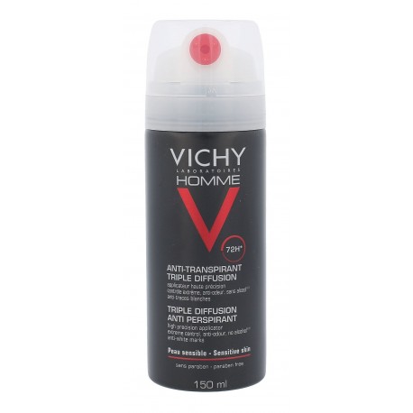 Vichy Homme, Triple Diffusion, antiperspirantas vyrams, 150ml