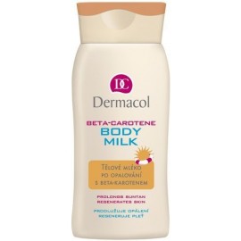 Dermacol After Sun, Beta-Carotene Body Milk, priežiūra po deginimosi moterims, 200ml