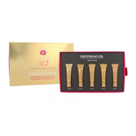 Dermacol Make-Up Cover, rinkinys makiažo pagrindas moterims, (Make-Up 5 x 5 ml)