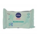 Nivea Baby, Pure & Sensitive, drėgnosios servetėlės vaikams, 63pc