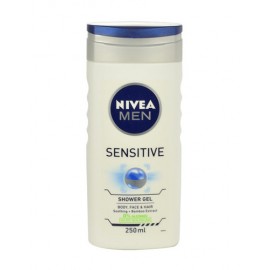 Nivea Men Sensitive, dušo želė vyrams, 250ml