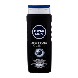 Nivea Men Active Clean, dušo želė vyrams, 500ml