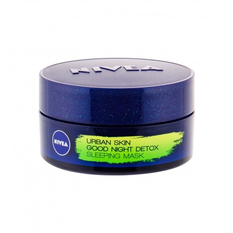 Nivea Urban Skin Detox, Good Night Mask, veido kaukė moterims, 50ml