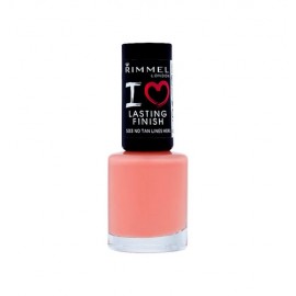 Rimmel London I Love Lasting Finish, nagų lakas moterims, 8ml, (406 Cute As A Kitten Heel)