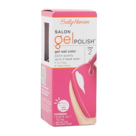 Sally Hansen Salon Gel Polish, Step 2, nagų lakas moterims, 7ml, (210 Back To The Fuchsia)