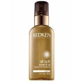 Redken All Soft, Argan-6 Oil, plaukų aliejus ir serumas moterims, 90ml