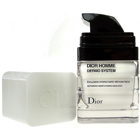 Christian Dior Homme Dermo System, Moisturizing Emulsion, dieninis kremas vyrams, 50ml