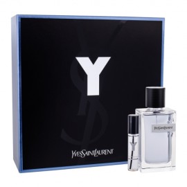 Yves Saint Laurent Y, rinkinys tualetinis vanduo vyrams, (EDT 100 ml + EDT 10 ml)