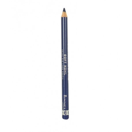 Rimmel London Soft Kohl, akių kontūrų pieštukas moterims, 1,2g, (061 Jet Black)