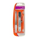 Sally Hansen Perfect Manicure Kit rinkinys moterims, (File + Clipper + Cuticle Trimmer + Buffer +