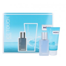 Mexx 2014, Ice Touch Woman, rinkinys tualetinis vanduo moterims, (EDT 15ml + 50ml dušo želė)