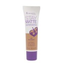 Rimmel London Stay Matte, Liquid Mousse Foundation, makiažo pagrindas moterims, 30ml, (303 True